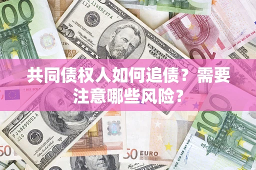 武汉共同债权人如何追债？需要注意哪些风险？