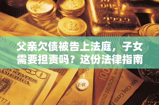武汉父亲欠债被告上法庭，子女需要担责吗？这份法律指南必须看完