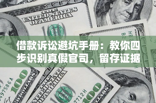 武汉借款诉讼避坑手册：教你四步识别真假官司，留存证据不踩雷