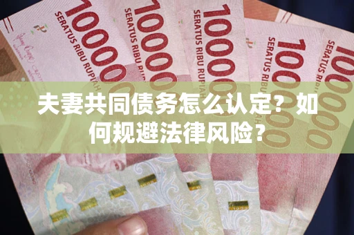武汉夫妻共同债务怎么认定？如何规避法律风险？
