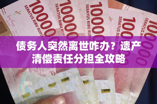 武汉债务人突然离世咋办？遗产清偿责任分担全攻略