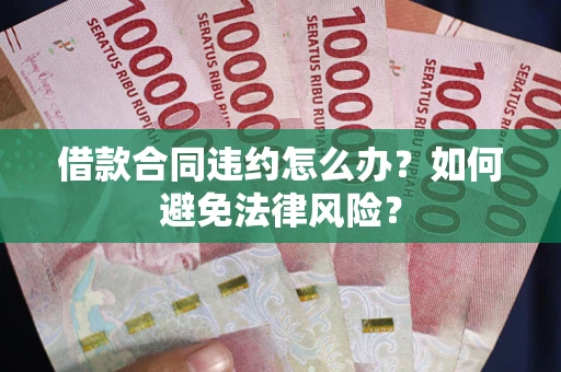 武汉借款合同违约怎么办？如何避免法律风险？